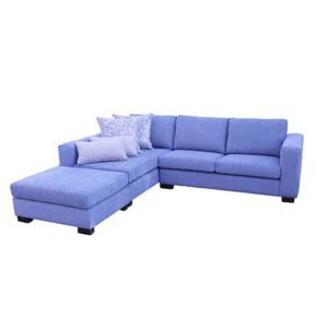 fabric chaise lounge - sofa corner modular include ottoman